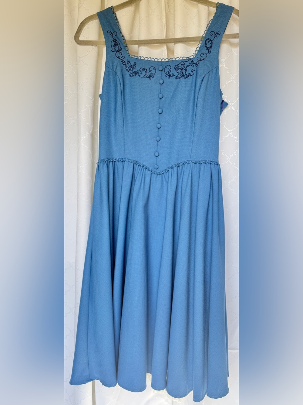 Disney Secret Honey by Honey Bunch Kawaii Blue Dress Japan Cosplay Size Small